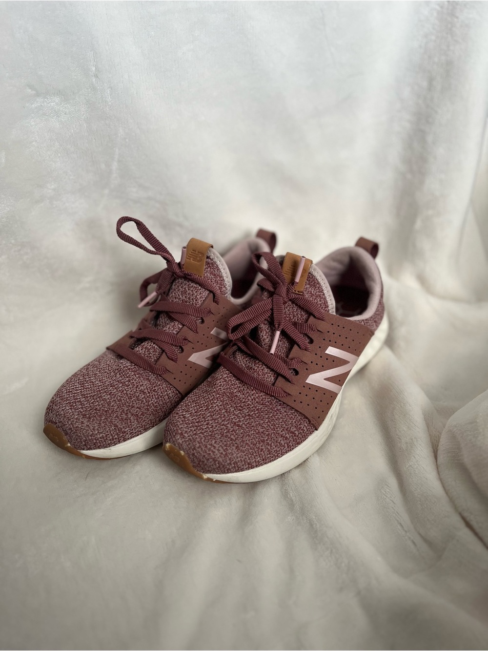 New Balance Fresh Form Sport Lace Up/Slip on Sneakers in Mauve Pink - Picture 2 of 6
